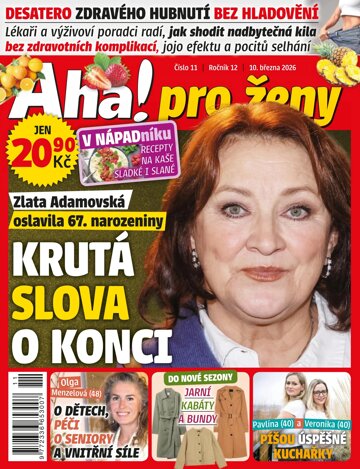 Obálka e-magazínu AHA! pro ženy 11/2026