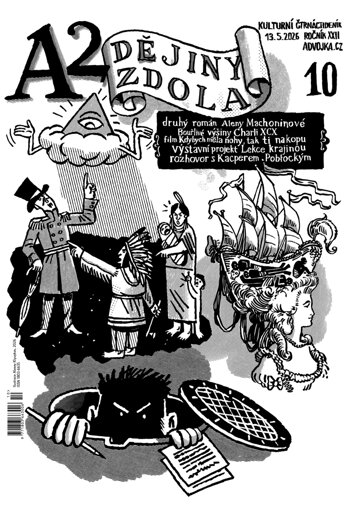 Obálka e-magazínu A2 kulturní čtrnáctideník Dějiny zdola