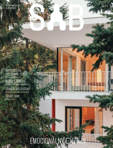 Obálka e-magazínu SaB Stavebníctvo a bývanie máj/jún 2026
