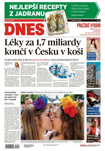 Obálka e-magazínu MF Dnes 10.8.2026