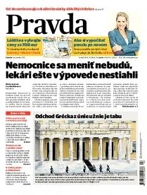 Obálka e-magazínu Pravda 5.11.2011
