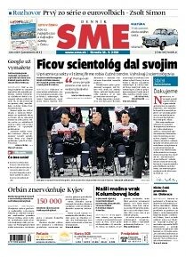 Obálka e-magazínu SME 14.5.2014
