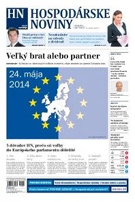 Obálka e-magazínu Hospodárske noviny 23.05.2014