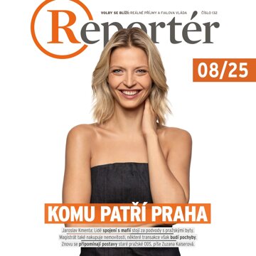 Obálka audioknihy Reportér srpen 2025