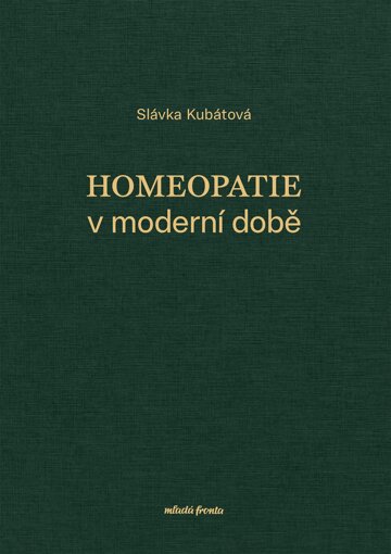 Obálka knihy Homeopatie v moderní době