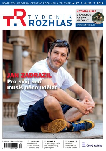 Obálka e-magazínu Týdeník Rozhlas 29/2017