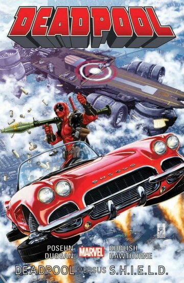 Obálka e-magazínu Deadpool 4: Deadpool versus S.H.I.E.L.D.