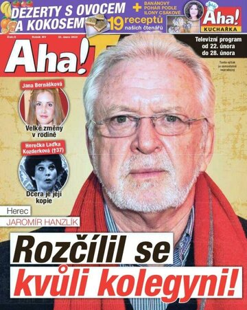 Obálka e-magazínu AHA! Tv - 21.2.2019