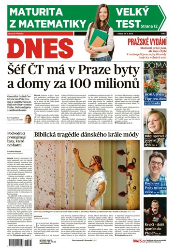 Obálka e-magazínu MF Dnes 24.4.2019