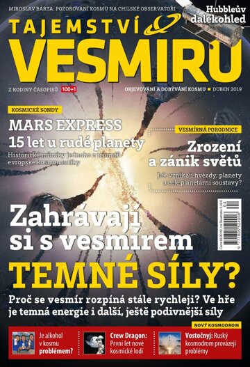 Obálka e-magazínu Tajemství Vesmíru 4/2019