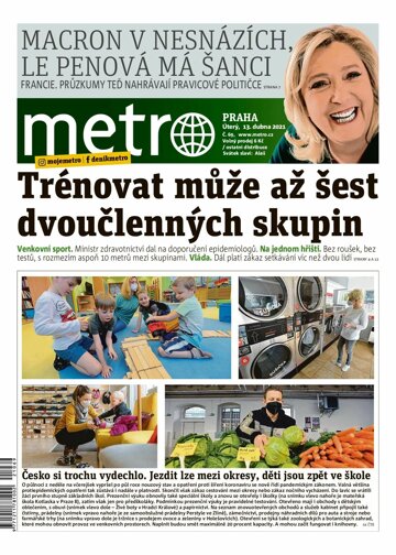 Obálka e-magazínu deník METRO 13.4.2021