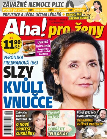 Obálka e-magazínu AHA! pro ženy 10/2022