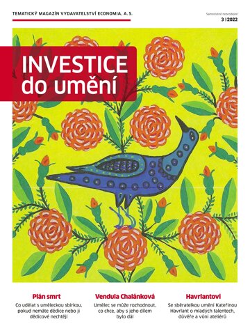 Obálka e-magazínu Ekonom 13 - 24.3.2022 Investice do umění