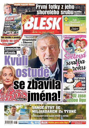 Obálka e-magazínu Blesk 11.4.2022