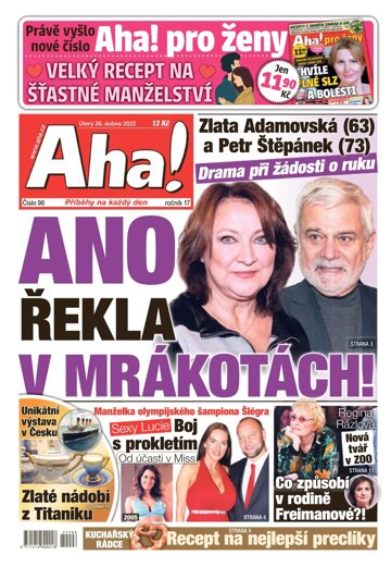 Obálka e-magazínu AHA! 26.4.2022