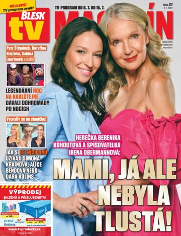 Obálka e-magazínu Příloha Blesk s TV magazínem - 8.7.2022