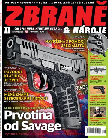 Obálka e-magazínu Zbraně & náboje 11/22