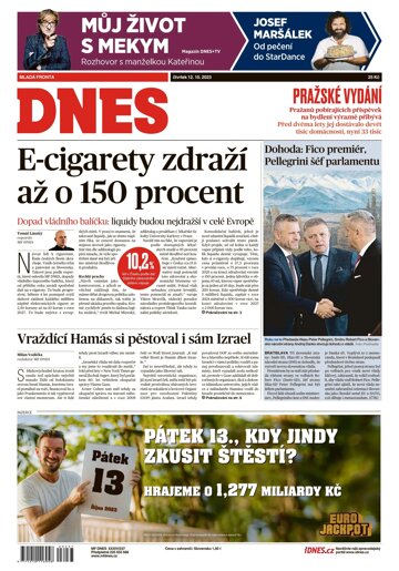 Obálka e-magazínu MF Dnes 12.10.2023