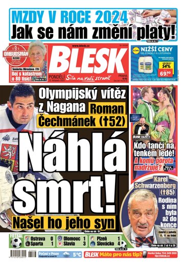 Obálka e-magazínu Blesk 13.11.2023