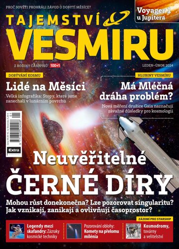 Obálka e-magazínu Tajemství Vesmíru 1-2/2024