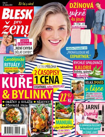 Obálka e-magazínu Blesk pro ženy 17/2024