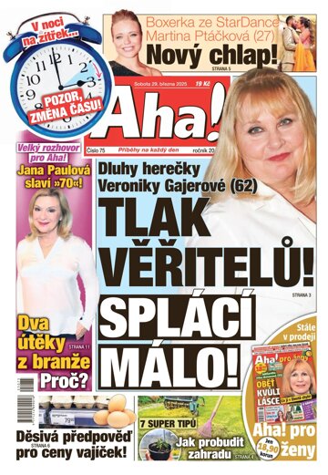 Obálka e-magazínu AHA! 29.3.2025