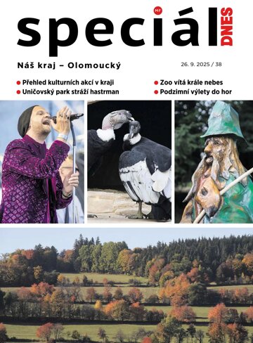 Obálka e-magazínu Magazín DNES SPECIÁL Olomoucký - 26.9.2025