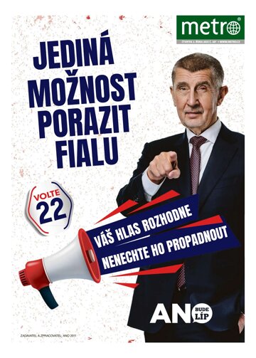Obálka e-magazínu deník METRO 2.10.2025