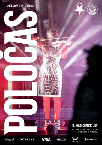 Obálka e-magazínu Poločas 26/2025č.11 Slavia – Slovácko