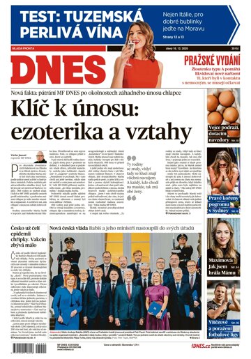 Obálka e-magazínu MF Dnes 16.12.2025