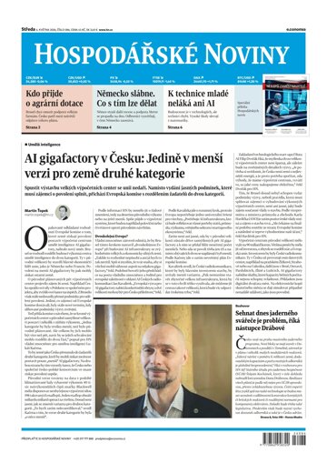 Obálka e-magazínu Hospodářské noviny 086 - 6.5.2026