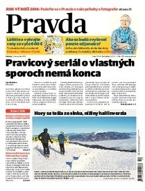 Obálka e-magazínu Pravda 14. 12. 2013