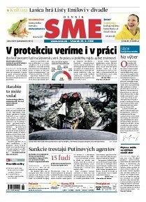 Obálka e-magazínu SME 29.4.2014