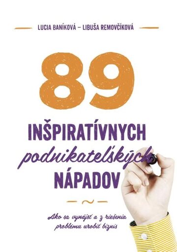 Obálka knihy 89 inšpiratívnych podnikateľských nápadov