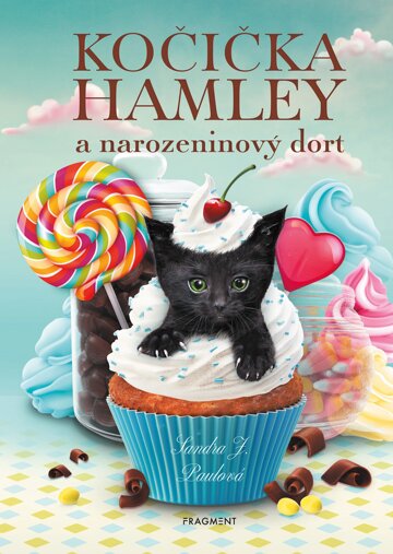 Obálka knihy Kočička Hamley a narozeninový dort