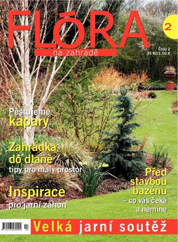 Obálka e-magazínu Flóra na zahradě na zahradě 2/2011