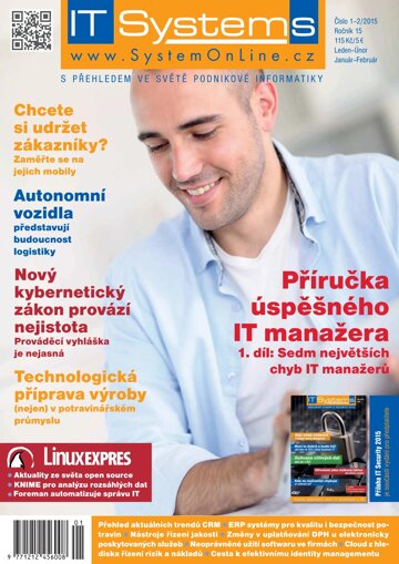 Obálka e-magazínu IT Systems 1-2/2015