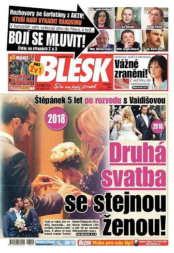 Obálka e-magazínu Blesk 26.5.2018