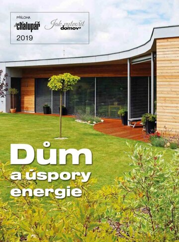 Obálka e-magazínu Dům a úspory energie 2019 příloha Chataře chalupáře