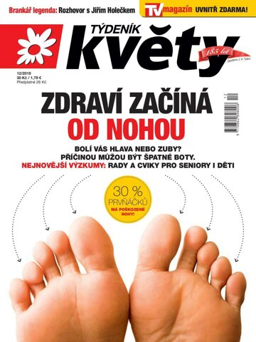 Obálka e-magazínu Týdeník Květy 12/2019