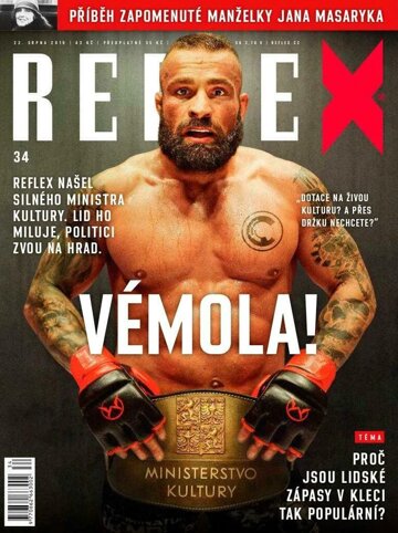 Obálka e-magazínu Reflex 34/2019