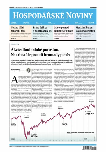 Obálka e-magazínu Hospodářské noviny 046 - 8.3.2021