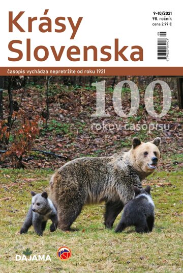 Obálka e-magazínu Krásy Slovenska 9-10/2021