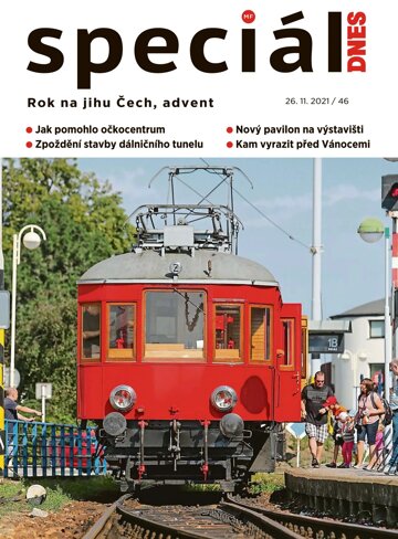 Obálka e-magazínu Magazín DNES SPECIÁL Jižní Čechy - 26.11.2021