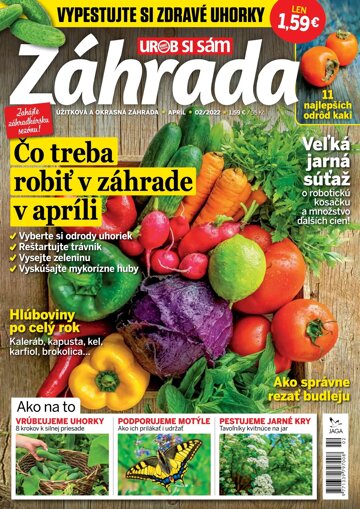 Obálka e-magazínu Záhrada 2022 02