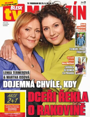 Obálka e-magazínu Příloha Blesk s TV magazínem - 23.9.2022