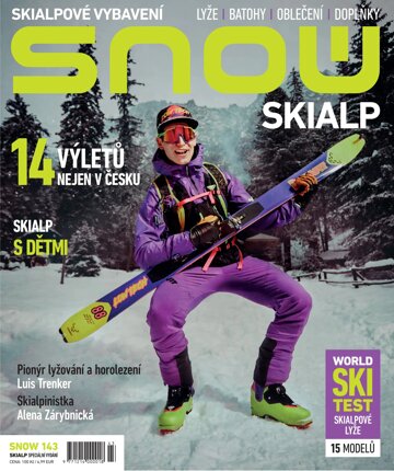 Obálka e-magazínu 143 - vše pro skitouring