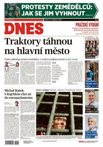 Obálka e-magazínu MF Dnes 17.2.2024