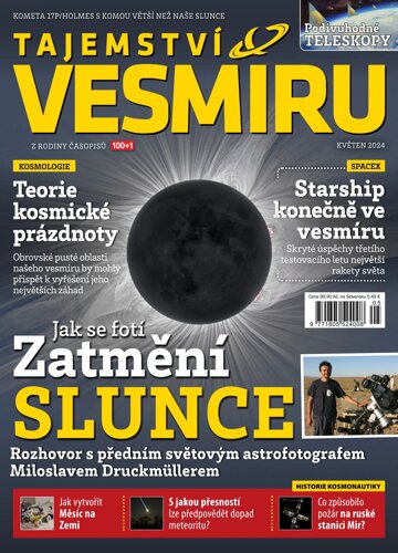 Obálka e-magazínu Tajemství Vesmíru 5/2024