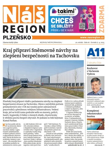 Obálka e-magazínu Náš Region - Plzeňsko 16/2025